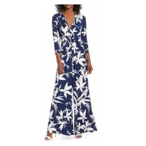 Eliza J Wide Leg Jumpsuit 6 EUC